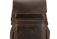 vintage leather backpacks list